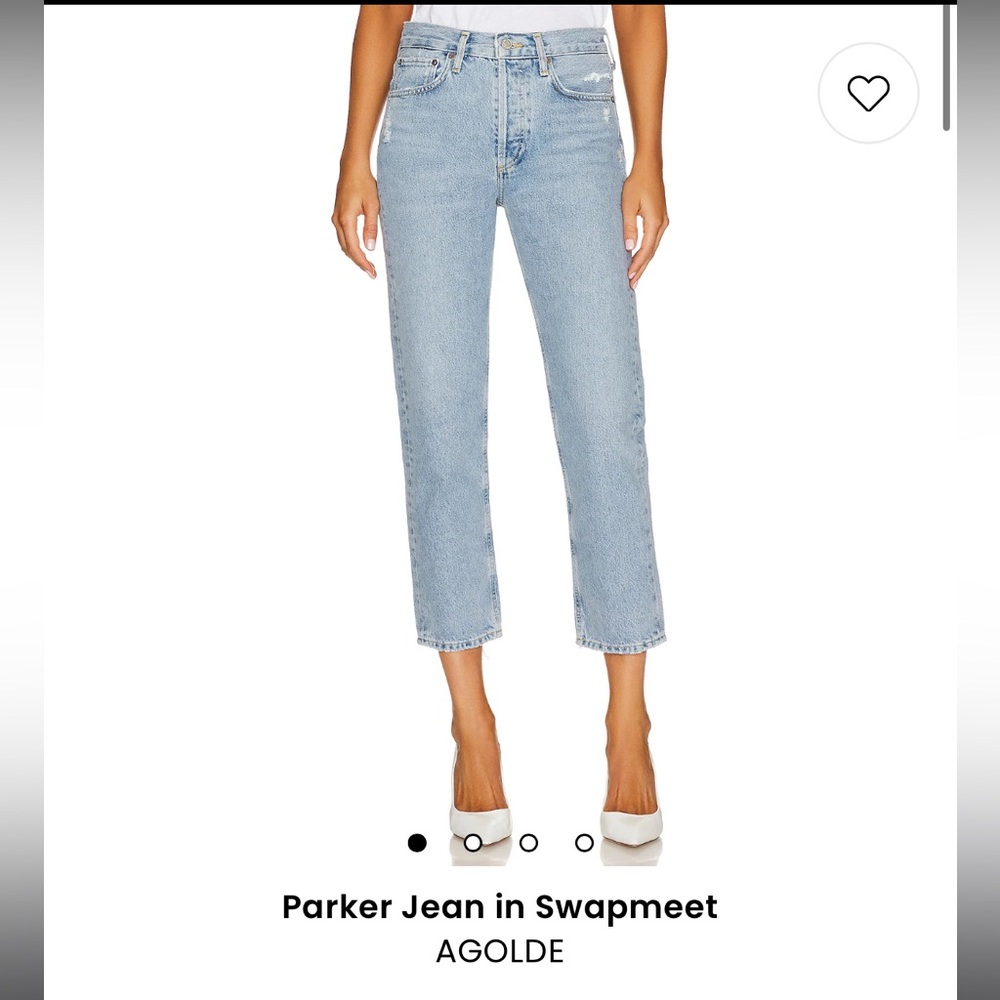 AGOLDE jeans - Parker size 24